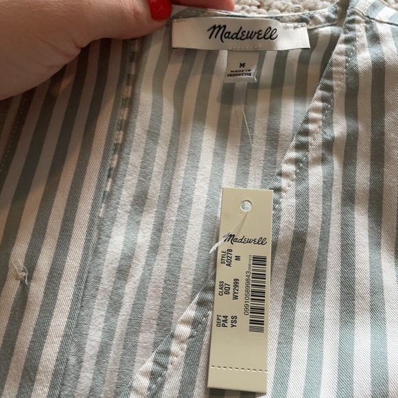 Madewell button back dress - Picture 3 of 4